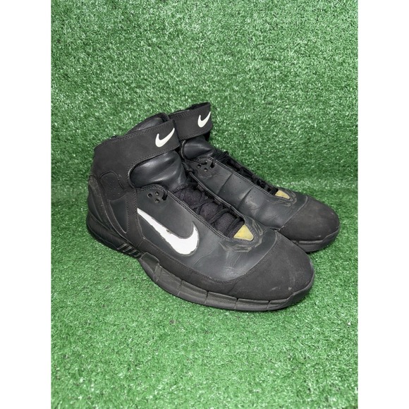 2005 Vintage Nike Air Zoom Huarache 2K5 Black Kobe Bryant Era Shoes Mens Size 15 main image 10